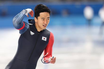 빙속 김준호, 월드컵 5차 대회 500m 3위…여자부 김민선은 12위