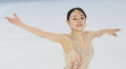 "금메달 예상 못했어요" 웃은 김채연..."김연아 선배님께 한 발짝 다가간 것 같아" [하얼빈 AG]