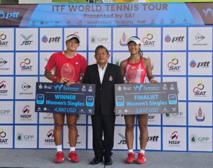 이은혜, ITF 태국 국제여자테니스 대회 단식 우승…W35등급 첫 정상