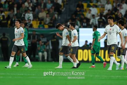 허망하게 돈·시간 날린 중국, 월드컵 꿈도 ‘산산조각’ 위기…사우디전 패배→탈꼴찌 또 실패