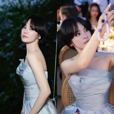 송혜교, 파격 변신 공개..한소희도 감탄 왜?