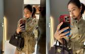 이민정, 거울 셀카 속 우아한 카리스마…명품백으로 완성한 세련미 [AI 포토컷]