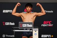 ‘한일전 승리 확률 25%’ 박현성, UFC 계체 통과…“상대가 누구든 내가 이겨”