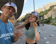 ‘러너’된 뉴진스 다니엘 포착…션과 10km 마라톤 맹연습 돌입