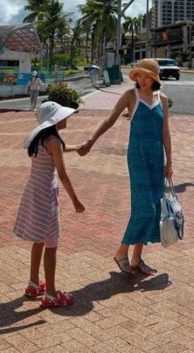 조윤희 딸 로아, 훌쩍 큰 근황…여유로운 괌 여행
