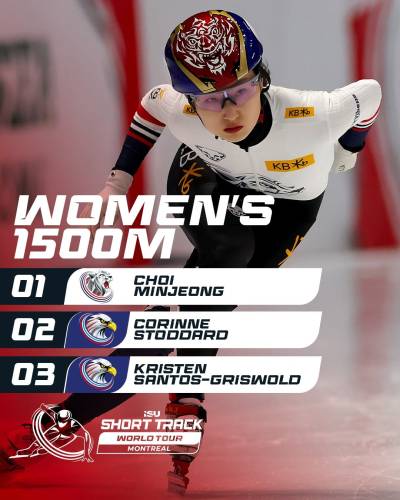 ISU도 감탄한 아웃코스 추월…최민정, 월드투어 2차대회 1500m 금메달