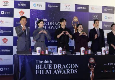 [포토] 제46회 청룡영화상 핸드프린팅, 지난해 수상자들