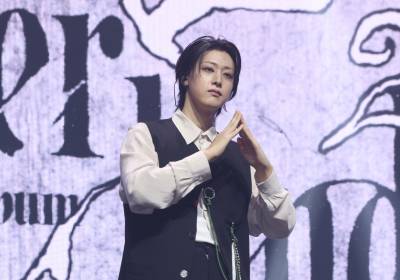 [포토] 위아이 유용하, 타이틀곡 '홈' 기대해도 좋아요