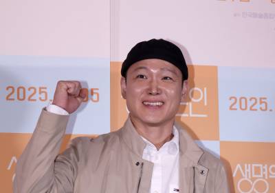 [포토]허정도, 유쾌한 화이팅 포즈