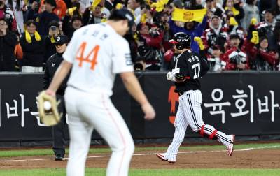 한화 김서현, 또 9회 피홈런...또 임무 완수 실패