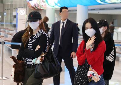 [포토] 휴닝바히에-최유진, 핼러윈 기념 '인형들 주렁주렁'