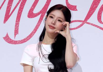 [포토]아이들 미연, 여신의 볼하트