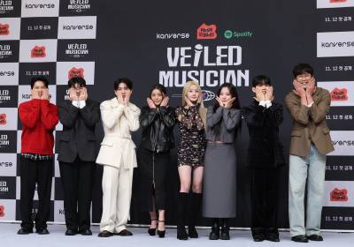 [포토] '베일드 뮤지션', 귀여운 단체 포즈