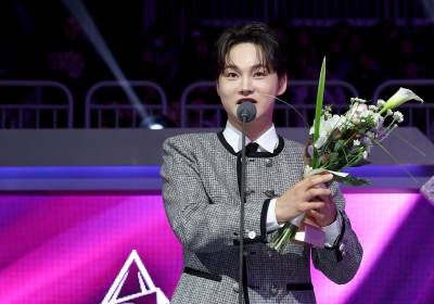 [포토]수상소감 말하는 박서진