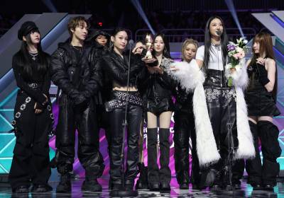 [포토]테디, 베스트 프로듀서 수상