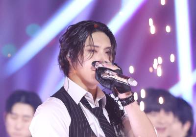 [포토] 에이티즈 민기, 불꽃 남자