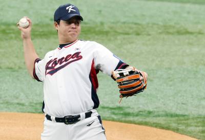 '국대 타율 4할' 노시환, 한일전 4번 타자 출격...안현민은 2번 [한일전]