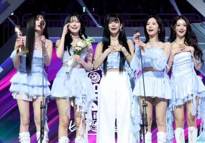 [포토]프로미스나인, 베스트뮤직상 수상소감