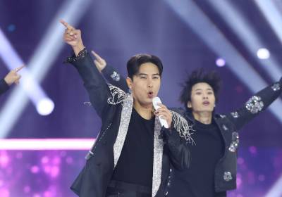 [포토] 장민호, 풍악을 울려라