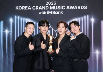 [포토]믿고 듣는 비투비,'베스트 보컬 수상'