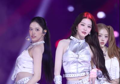 [포토] 아이브 안유진-장원영, 예쁜애 옆 예쁜애