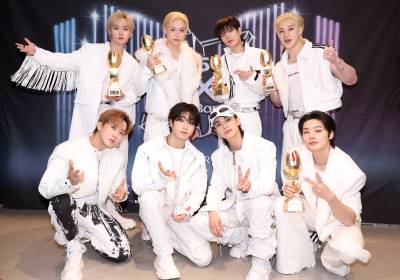 [포토]스트레이키즈,'KGMA 5관왕 달성'
