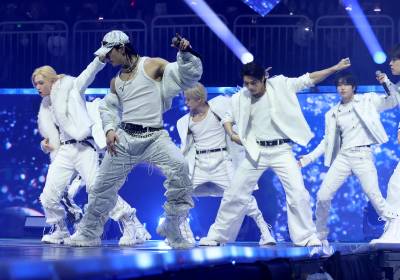 [포토]스트레이키즈, 등장부터 인스파이어 아레나가 후끈