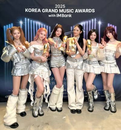 아이브, '2025 KGMA'서 대상 포함 4관왕 위엄