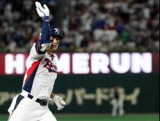 '맞대결 11연패 참사 막았다' 사사구 12개로 고전한 대표팀, 9회 김주원 홈런으로 극적인 7-7 [한일전]