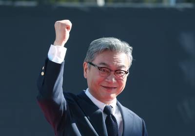 [포토] 김의성, '모범택시3' 화이팅!