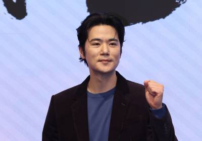 [포토] 김강우, '문무' 화이팅