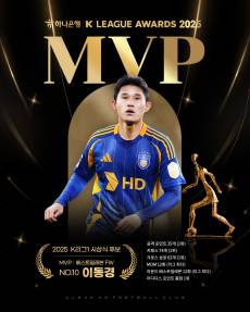 이동경, 정규리그 MVP 정조준…울산은 4연속 수상자 배출 노린다