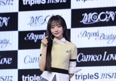 [포토] 트리플에스 미소녀즈 문 박시은, 소녀미 가득