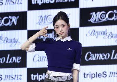 [포토] 트리플에스 미소녀즈 문 지연, 귀여운 미모 발산