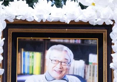 [포토] 서울아산병원 장례식장에 마련된 故 이순재 빈소