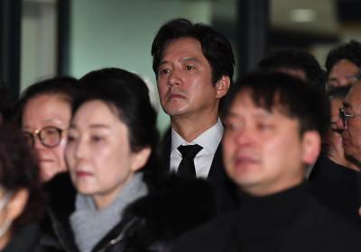 [포토]  故 이순재 배웅하는 정준호