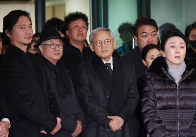 [포토]  故 이순재 배웅하는 연예계 동료들