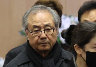 [포토] 故 이순재 영결식 참석한 정동환