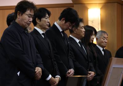 [포토] 영결식 참석한 연예계 동료 배우들