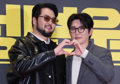 [포토] 김태우-데니안, 서로 만드는 하트