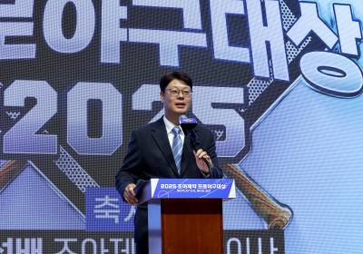 [포토]축사하는 조성래 조아제약대표이사