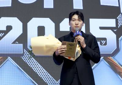 [포토]박해민, 포토제닉상 수상