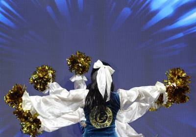 [포토]축하 공연하는  가천대  '아페이론'