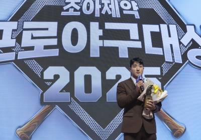 [포토]안현민, 대상 수상소감