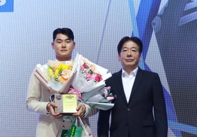 [포토]김주원, 조아바이톤 에이상 수상