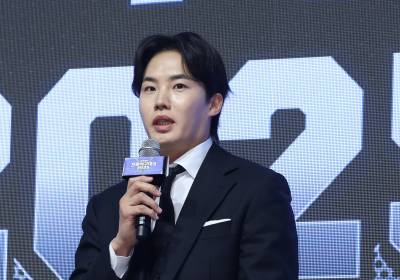 [포토]임찬규, 최고투수상 수상소감