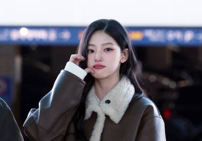 [포토] 키스오브라이프 하늘, 귀여운 볼하트