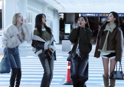 [포토] 키스오브라이프, 엄청난 한파 '입김 나요~'