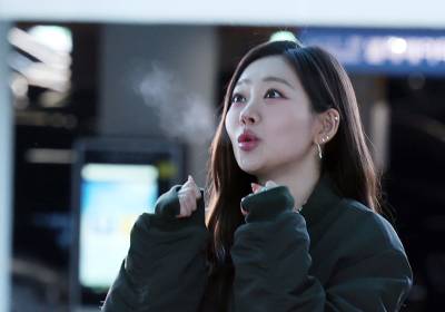 [포토] 키스오브라이프 쥴리, 입김 보이세요?