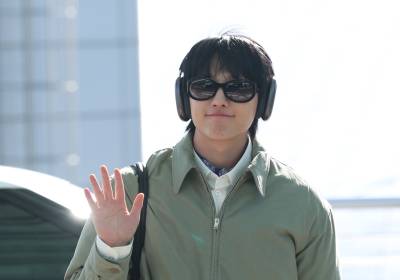 [포토] 우즈, 귀여운 손인사